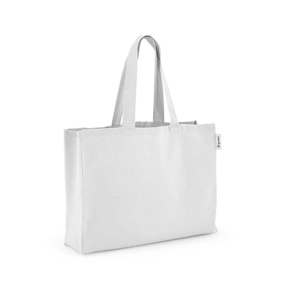Sac publicitaire coton organique et recyclé 280g CAMDEN Blanc