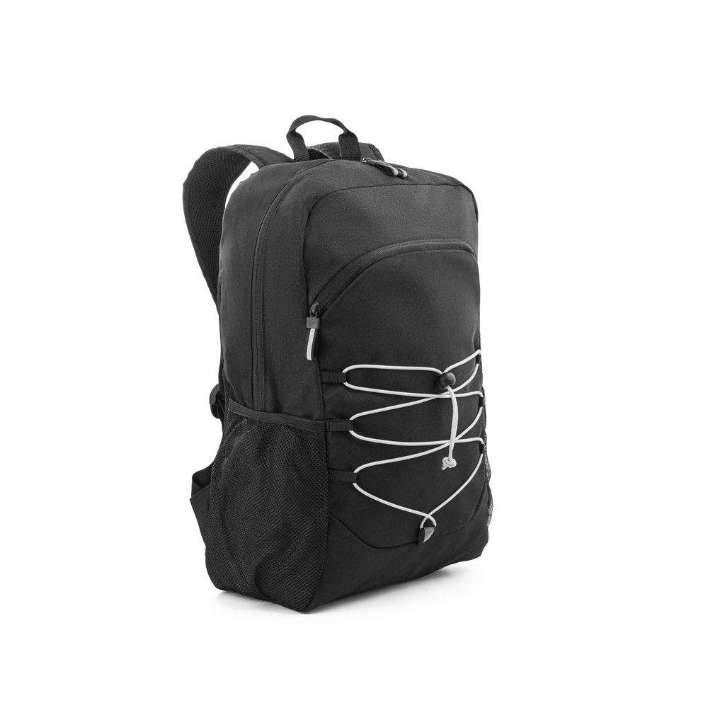 Sac à dos publicitaire ordinateur 15.6'' DELFOS BACKPACK Noir