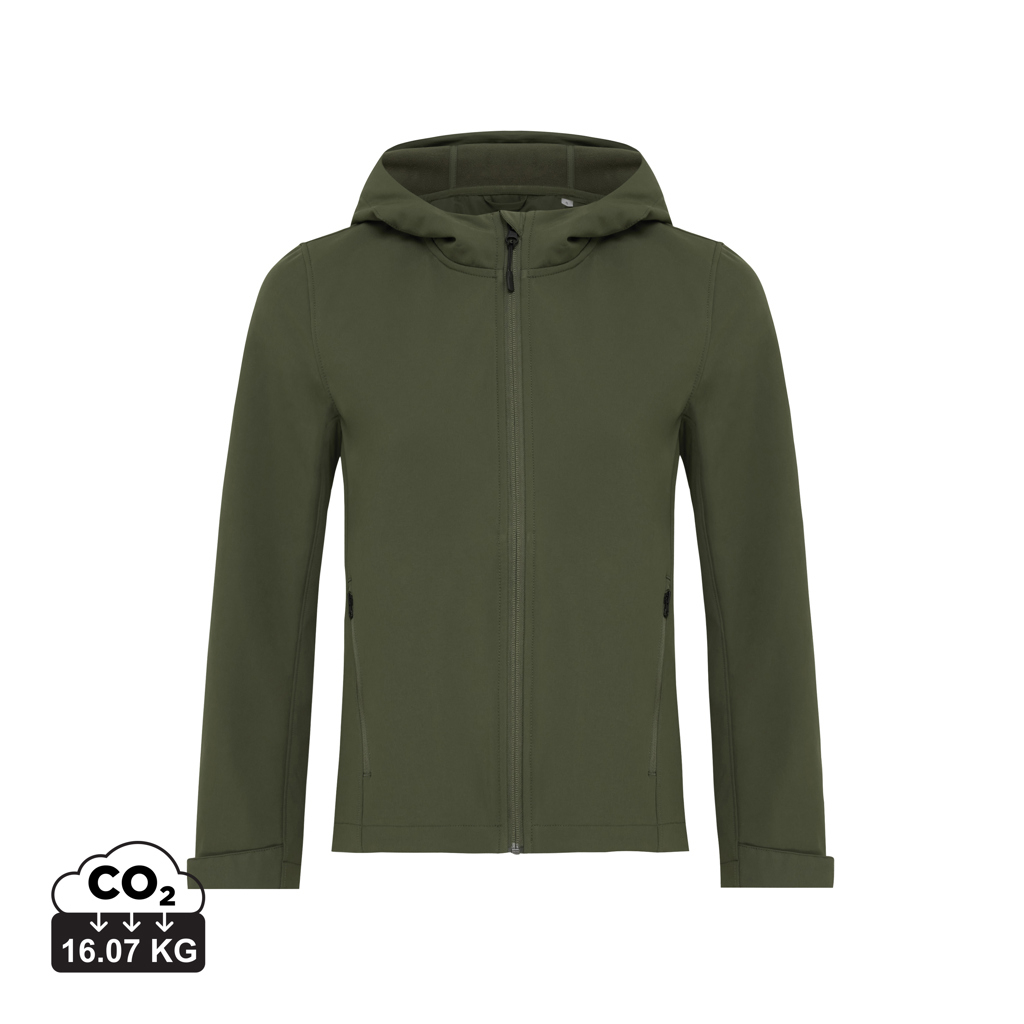 Veste soft shell personnalisable Femme Makalu Iqoniq kaki