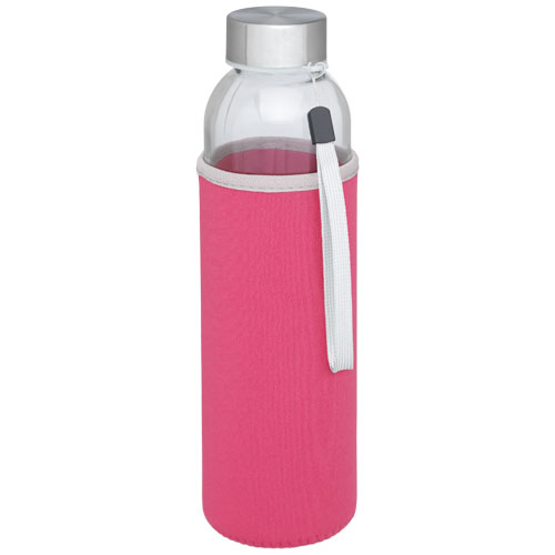 Bouteille sport personnalisable en verre 500 ml Bodhi Rose