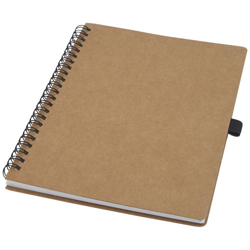 Carnet pub A5 carton recyclé et papier de pierre Cobble Naturel