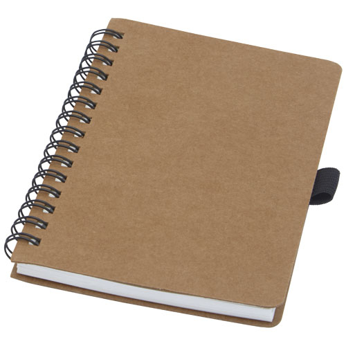 Carnet pub A6 carton recyclé et papier de pierre Cobble Naturel