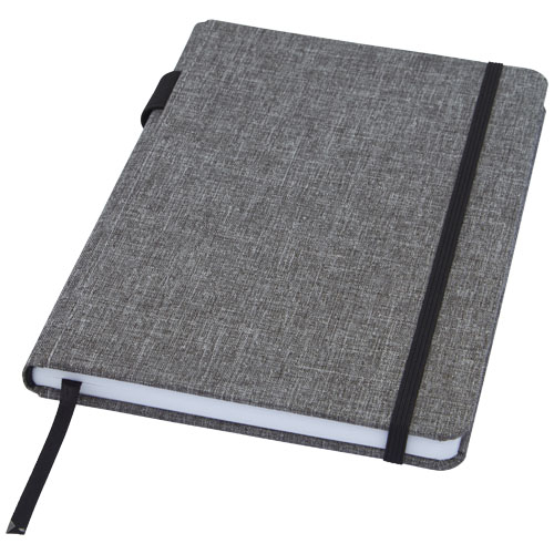 Carnet A5 en RPET personnalisable Orin Gris