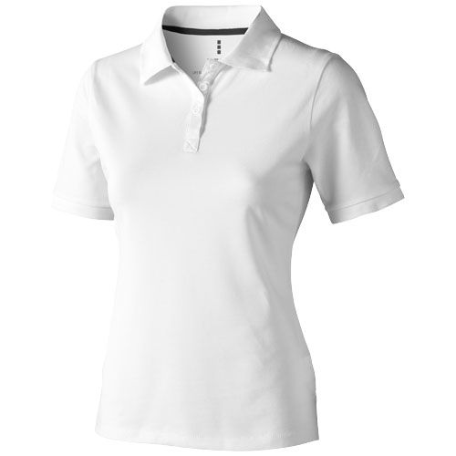 Polo personnalisé femme 200g - Calgary Blanc