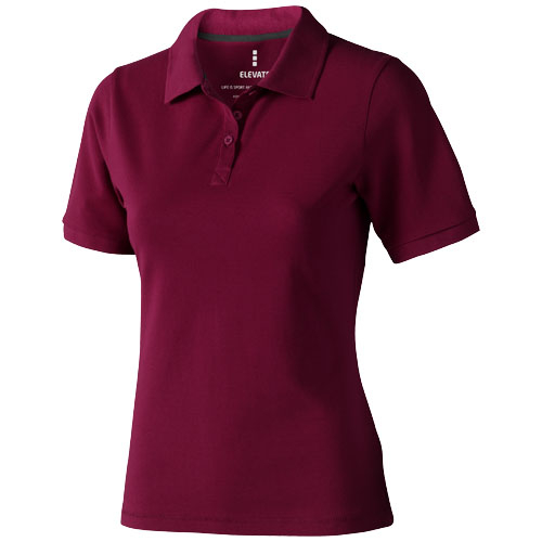 Polo personnalisé femme 200g - Calgary Bordeaux