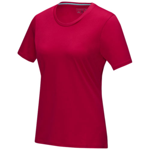T-shirt coton bio GOTS publicitaire femme 160g Azurite Rouge