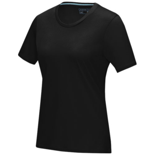 T-shirt coton bio GOTS publicitaire femme 160g Azurite Noir
