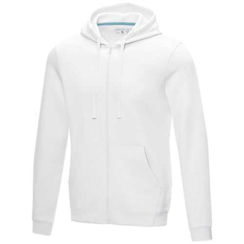 Sweat homme publicitaire recyclé GOTS 280g - Ruby Blanc
