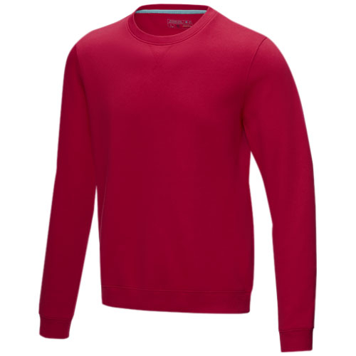 Sweat homme promotionnel recyclé GOTS 280g - Jasper Rouge