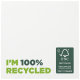 Notes autocollantes recyclées publicitaires 7,5 x 7,5 cm