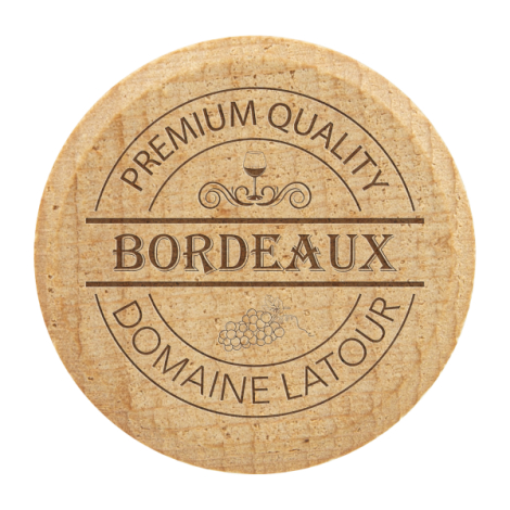 Bouchon à vin personnalisable
