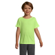 Tshirt enfant respirant publicitaire polyester 140g - SPORTY