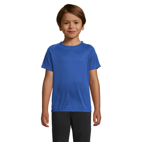 Tshirt enfant respirant publicitaire polyester 140g - SPORTY