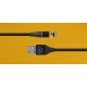 Câble chargement publicitaire 100cm Magnetic USB