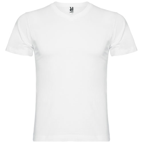 T-shirt publicitaire col en V Homme Samoyedo