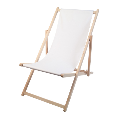 Chaise longue personnalisable en bois MANDALAY