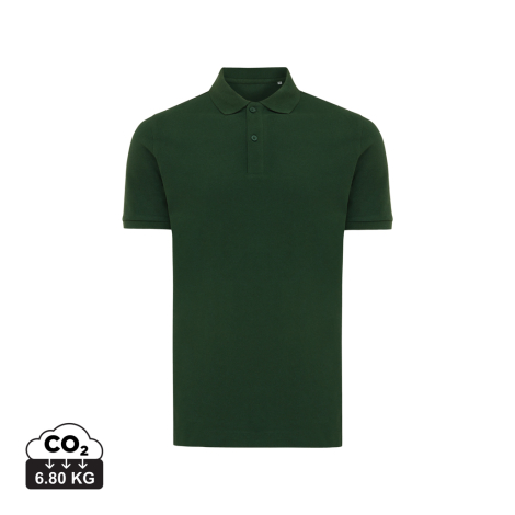 Polo publicitaire unisexe en coton recyclé 220g Iqoniq Yosemite
