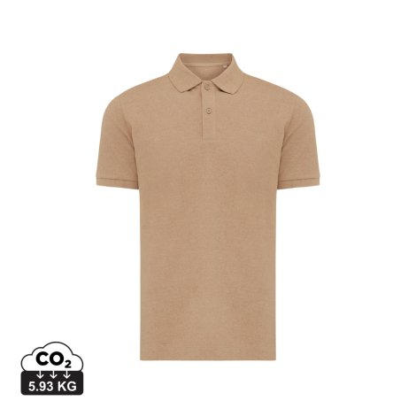 Polo publicitaire unisexe en coton recyclé 220g Iqoniq Yosemite