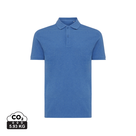 Polo publicitaire unisexe en coton recyclé 220g Iqoniq Yosemite