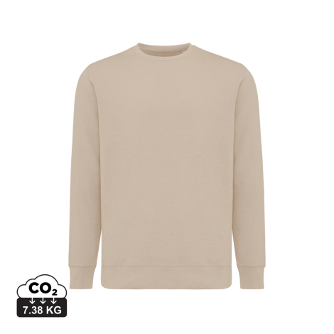 Sweater publicitaire unisexe à col rond coton bio Etosha Iqoniq