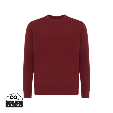 Sweater publicitaire unisexe à col rond coton bio Etosha Iqoniq