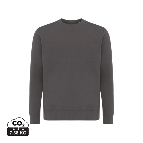 Sweater publicitaire unisexe à col rond coton bio Etosha Iqoniq