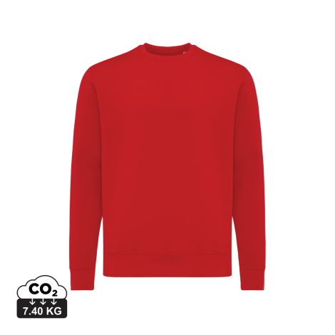 Sweater publicitaire unisexe à col rond coton bio Etosha Iqoniq