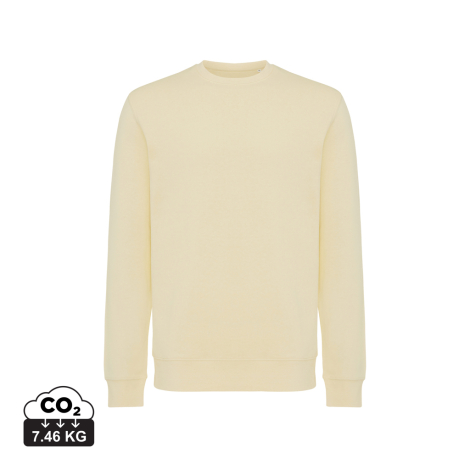 Sweater publicitaire unisexe à col rond coton bio Etosha Iqoniq