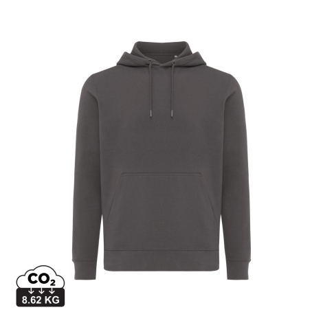 Sweat à capuche unisexe promotionnel coton bio Rila Iqoniq