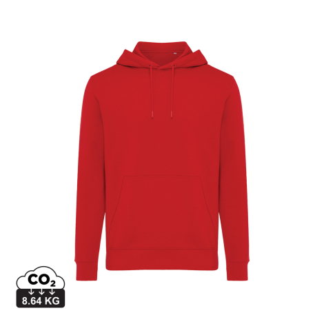 Sweat à capuche unisexe promotionnel coton bio Rila Iqoniq
