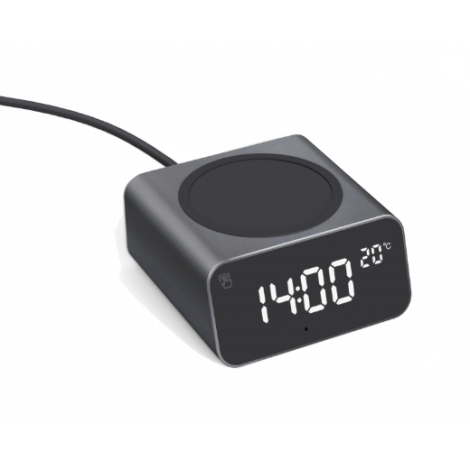 Chargeur sans fil avec horloge à personnaliser Reddi charge