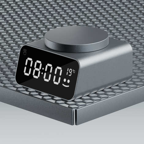 Réveil personnalisable avec température ambiante Reddi alarm