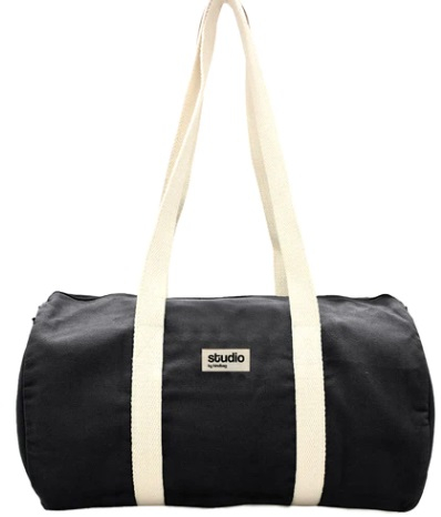 Sac polochon personnalisable - Sam Noir