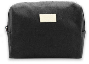 Trousse personnalisable 20x12 cm bio - Estelle Noir