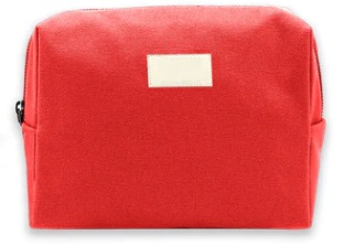 Trousse personnalisable 20x12 cm bio - Estelle Rouge
