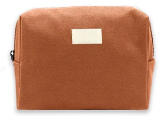 Trousse personnalisable 20x12 cm bio - Estelle Cuivre