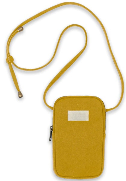 Pochette téléphone personnalisable - Théo Ocre