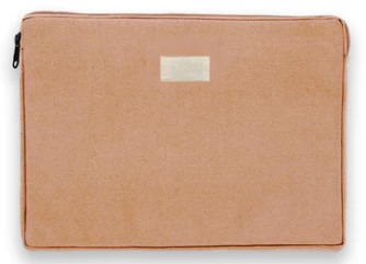 Housse personnalisable coton bio 13 pouces - Léo Saumon
