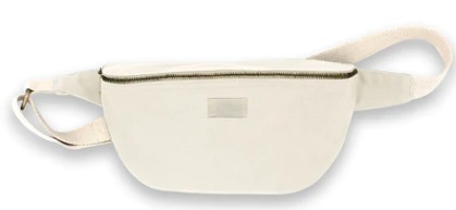 Sac banane personnalisable - Antoine Ecru