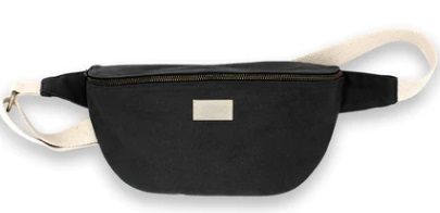 Sac banane personnalisable - Antoine Noir