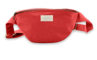 Sac banane promotionnel - Valentine Rouge