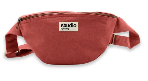 Sac banane promotionnel - Valentine Brique