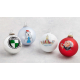 Boule de Noël personnalisable - 6 cm