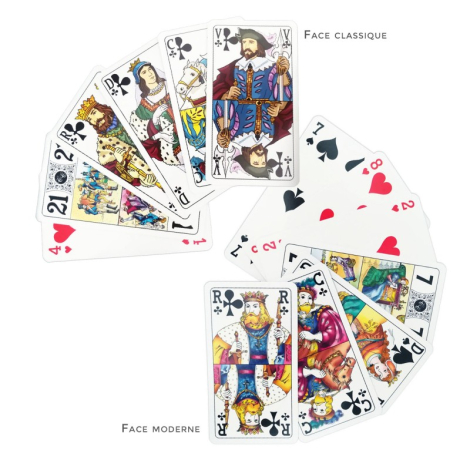 Jeu de tarot personnalisable - 78 cartes