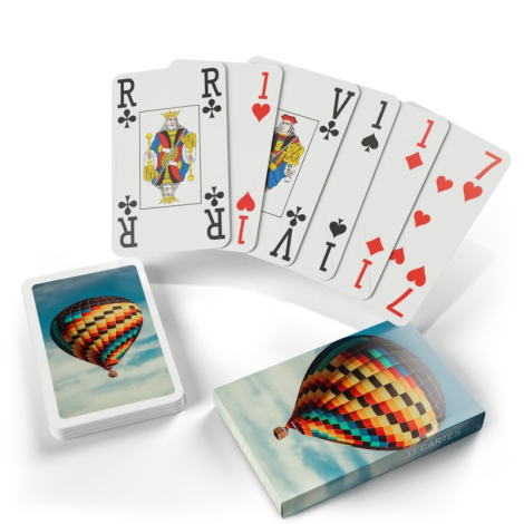 Jeu de carte personnalisable - Gros points