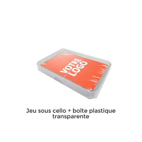 Jeu de belote personnalisable - 33 cartes 