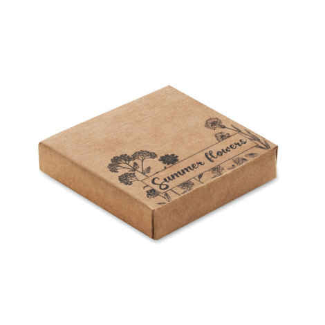 Disque personnalisable de graines de fleurs Flomix