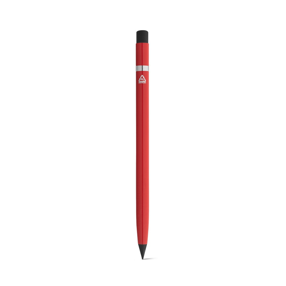 Stylo sans encre personnalisé alu recyclé LIMITLESS Rouge