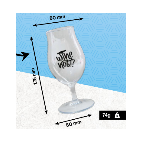 Verre à bière personnalisable