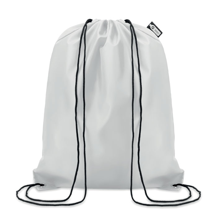 Gym bag publicitaire en rPET SHOOPPET Blanc